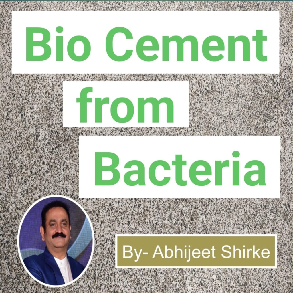 Biocement From Bacteria