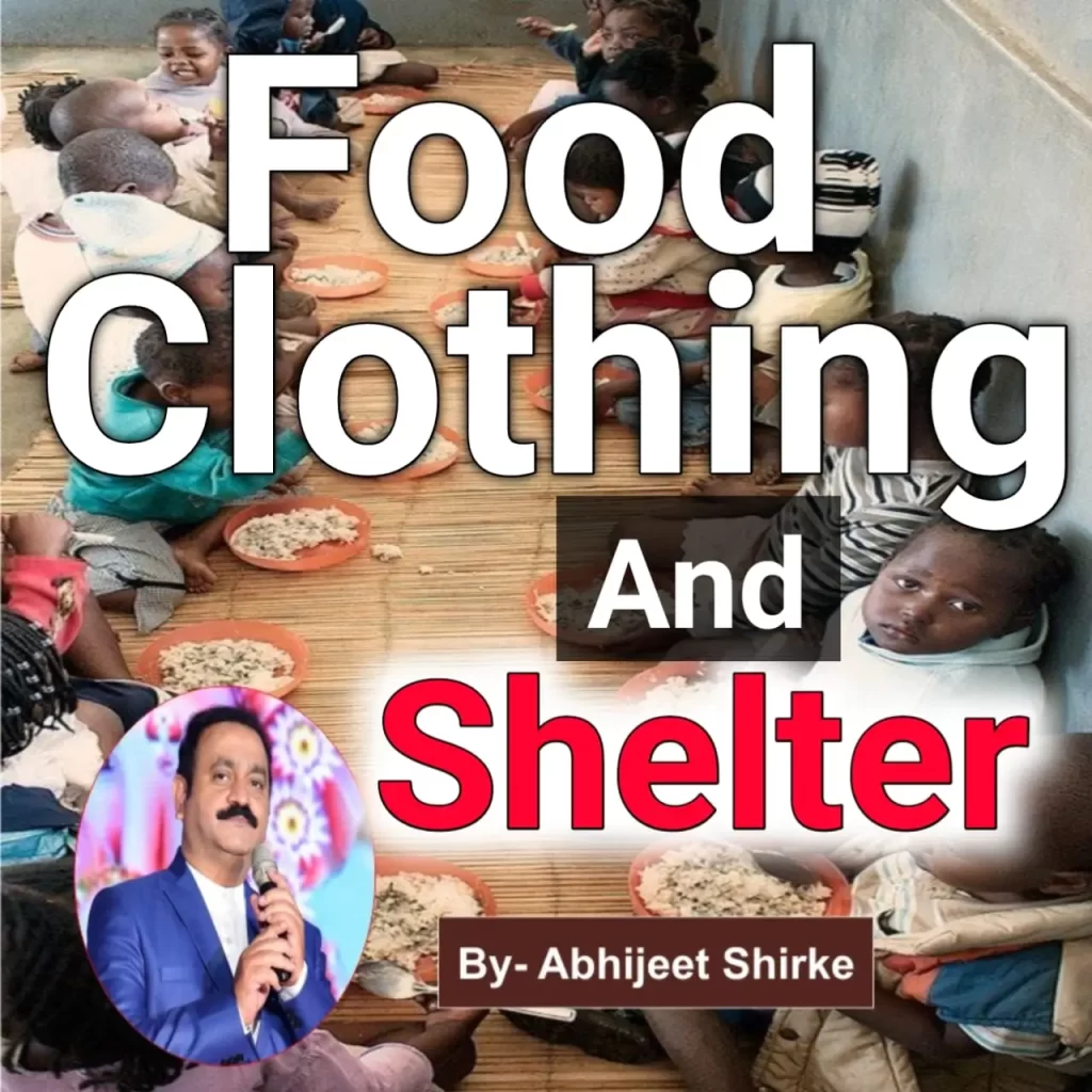 food clothing and shelter