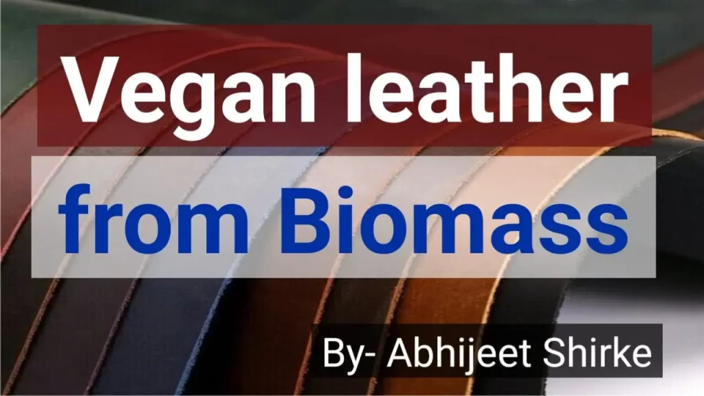 Vegan Leather from Biomass