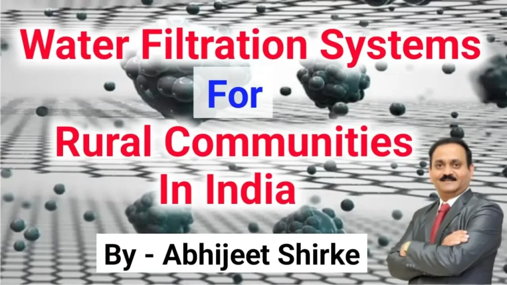 Water Filteration Systems for Rural Communities in India