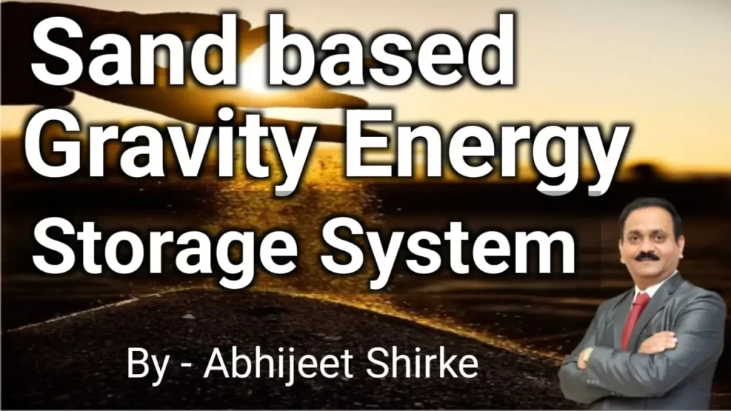 Sand Based Gravity Energy Storage System