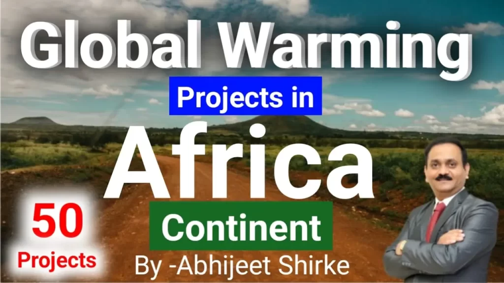 Global Warming Projects in Africa Continent