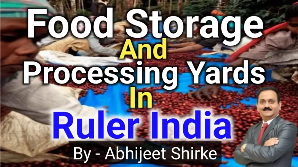 Food Storage and Processing Yards in Rural India