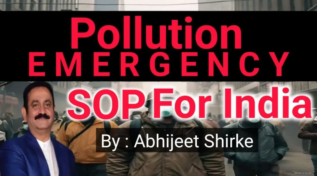 Pollution Emergency Standard Operating Procedure (SOP) for India