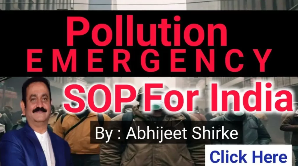 Pollution Emergency Standard Operating Procedure (SOP) for India